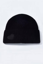 beanie mit herz