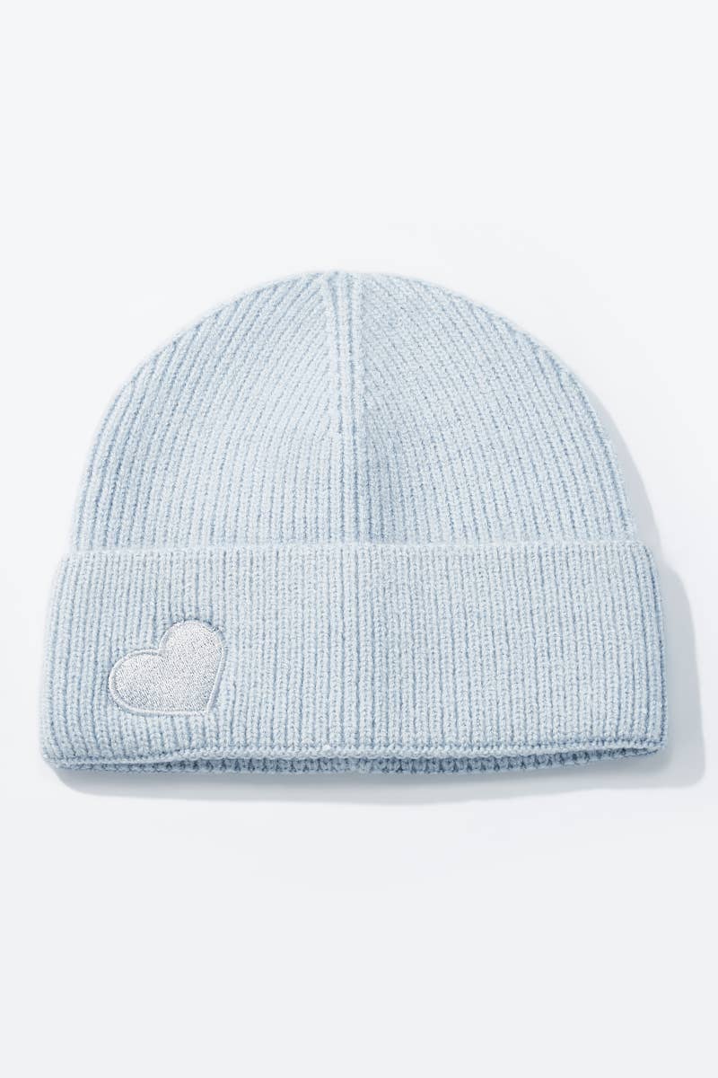 beanie mit herz