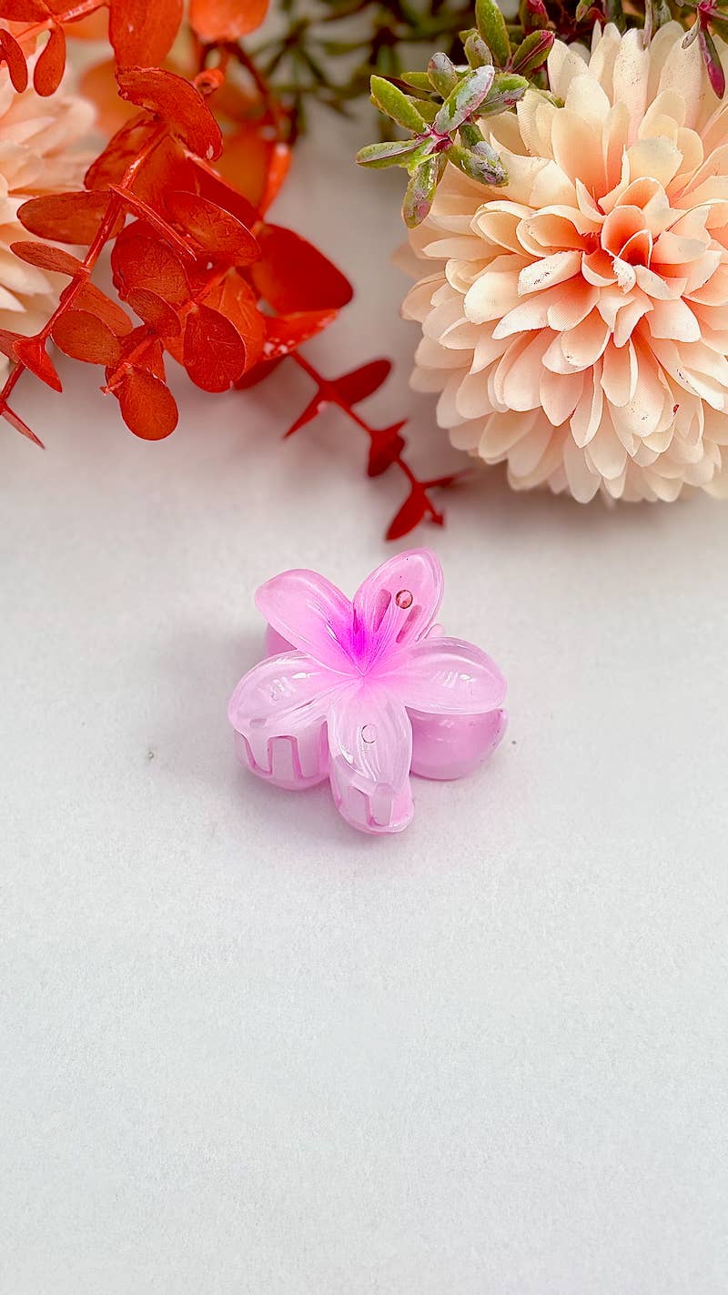 mini-haarclip blume