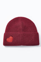 beanie mit herz