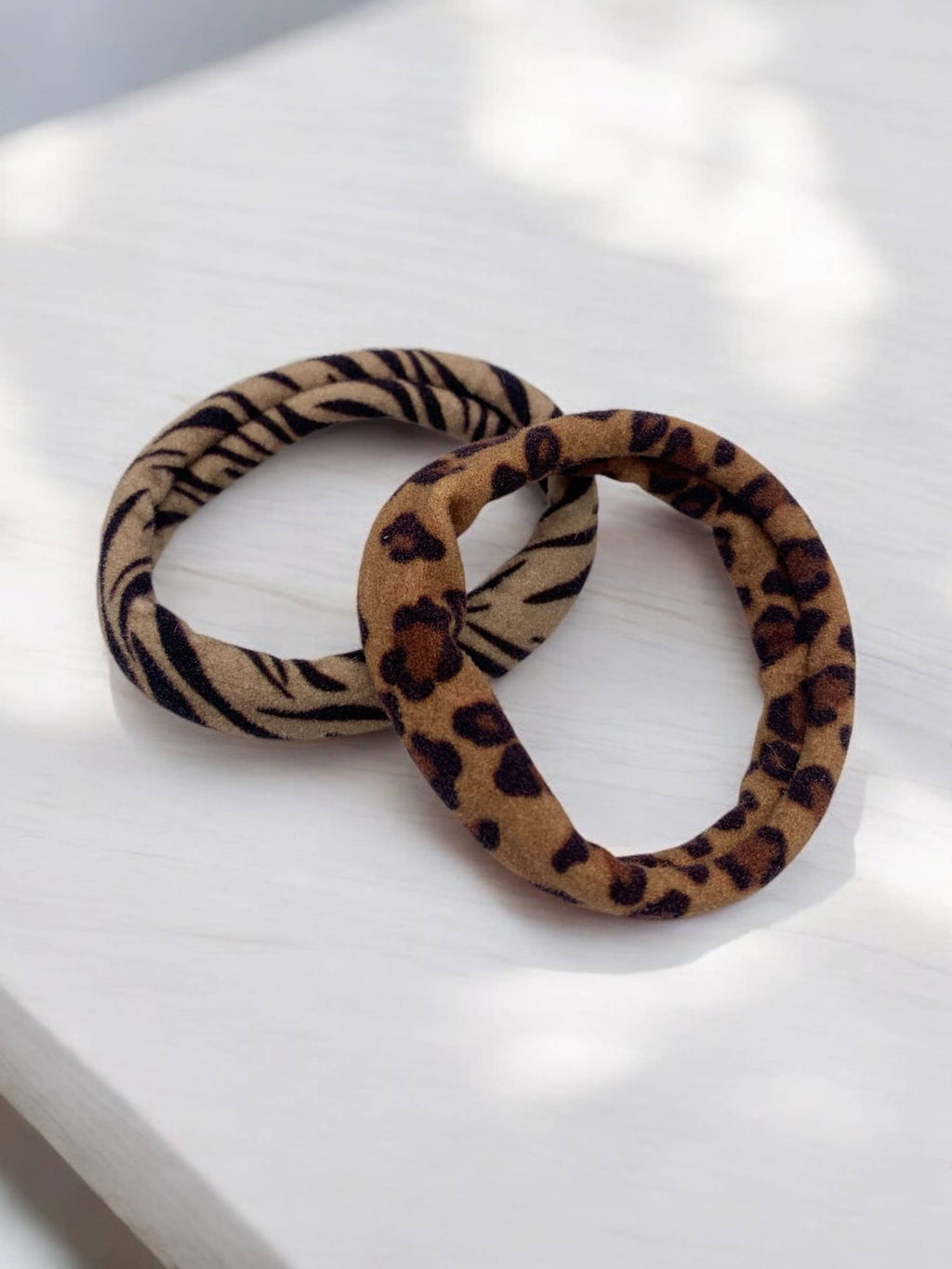 scrunchie animal print