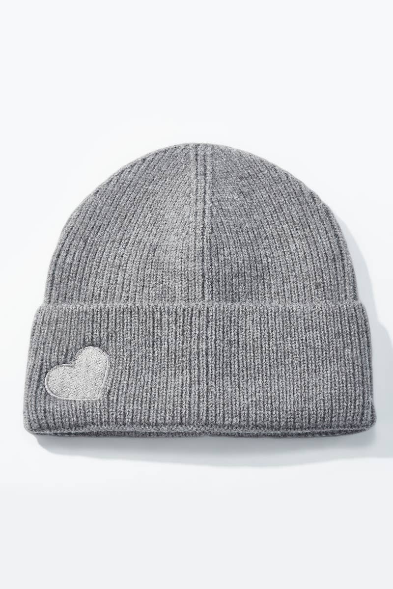 beanie mit herz