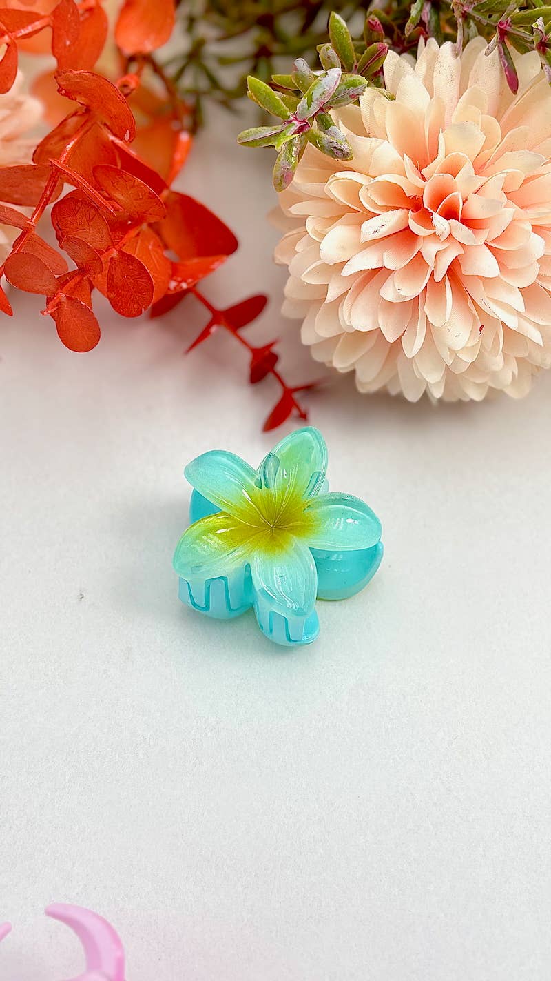 mini-haarclip blume