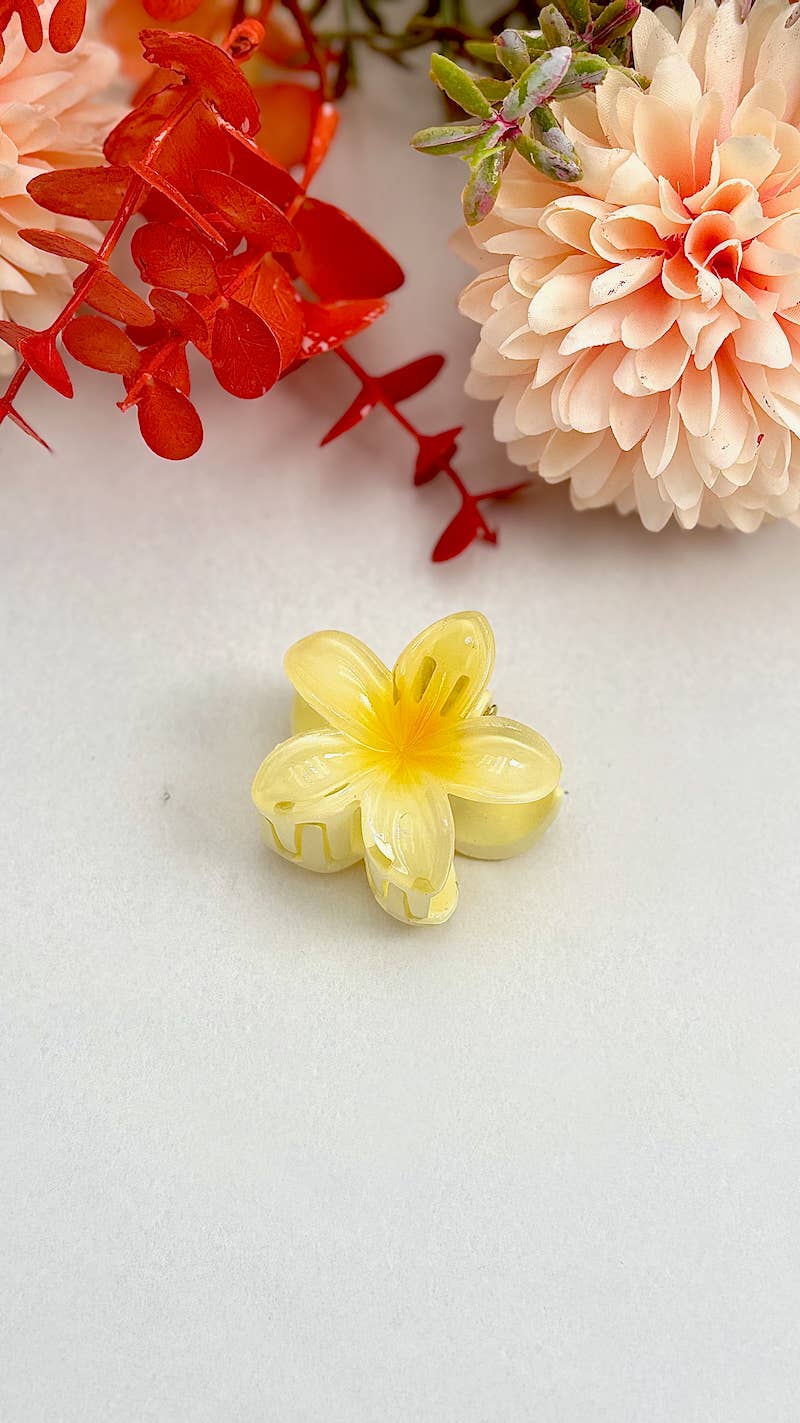 mini-haarclip blume