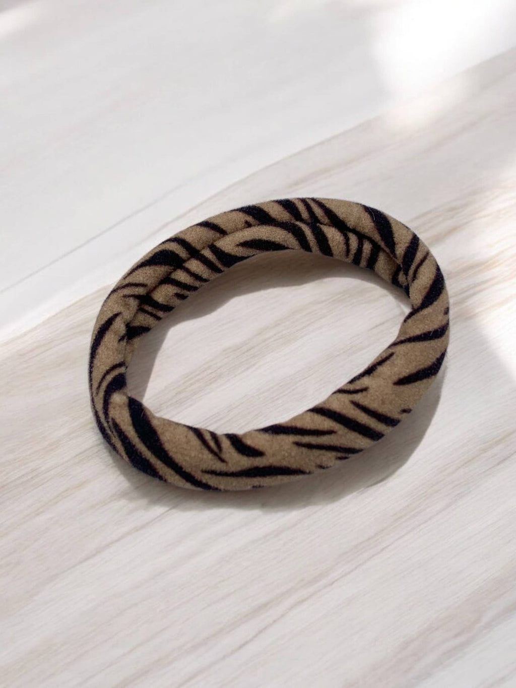 scrunchie animal print