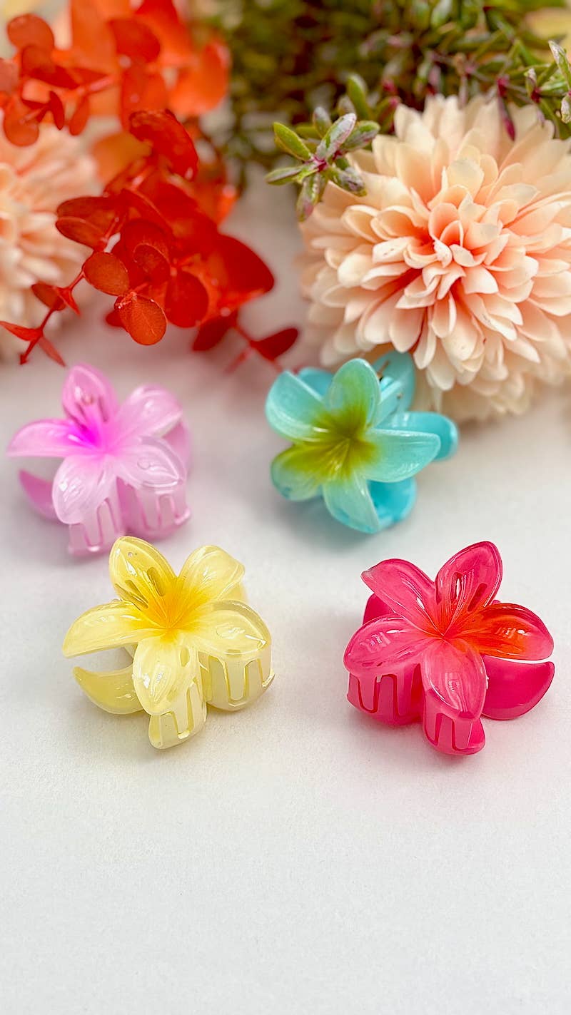 mini-haarclip blume