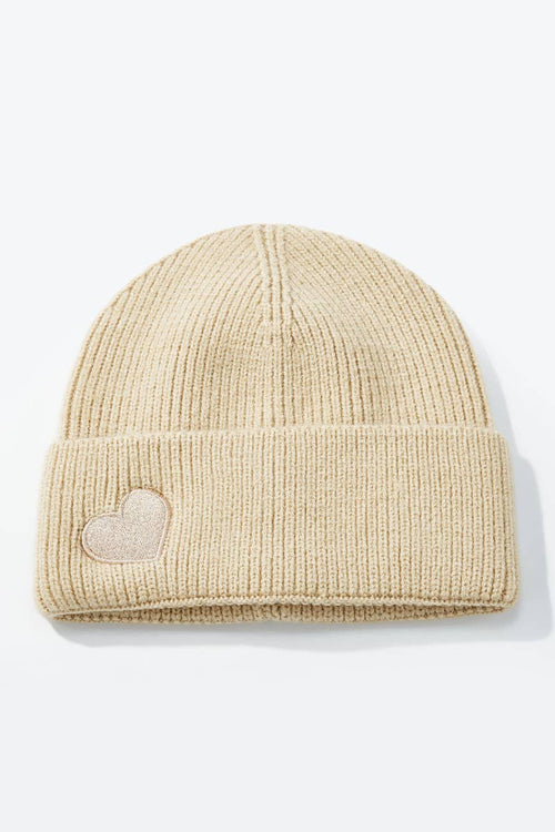 beanie mit herz